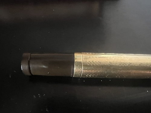 🔴 EUROPA Einziehbarer Füllfederhalter mit 14-Karat-Goldfeder, Vintage-B-Feder 