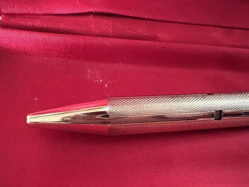Coloraph Stylo-Plume Sphère 4 Couleurs Norma Ciselé Blu-Nero-Verde-Rosso Rétro
