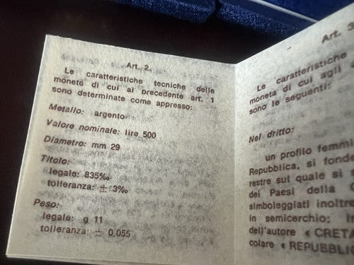 🔴 IPZS scatole monete CELEBRATIVE DELLA PRESIDENZA ITALIANA ARGENTO lotto 3 PZ