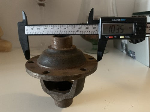 🔴 FIAT 500 C SCATOLA NUDA carcassa porta satelliti interna differenziale
