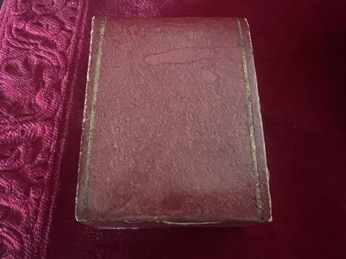 🔴 Vintage Ohrringkästchen, Schmuckkästchen, 2er-Set 