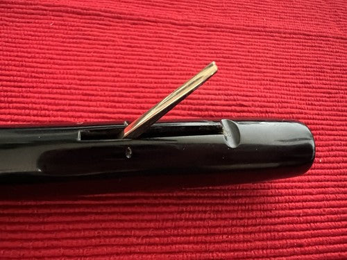 Sheaffer’S Stylo-Plume Stylo à Plume Celluloid Noire à Levier Vintage '30