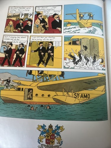 Tintin Book KING OTTOKAR'S SCEPTRE Hergè A Comics English Egmont Vintage 