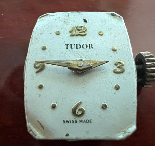 🔴 TUDOR Movimento orologio quarzo quadrante lcorona pezzi parti ricambio