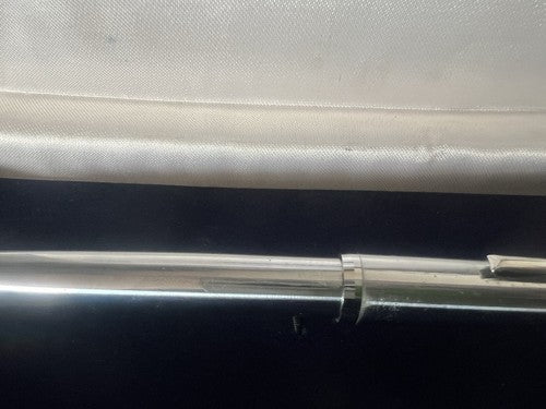 Auretta Pen Fountain Pen By Aurora Chrome With Cartridges Vintage 1970 C 