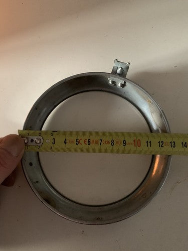 🔴 FIAT 500 D-F-L,600, 1100, Alfa.... 8 pz CORNICI FARI metallo per