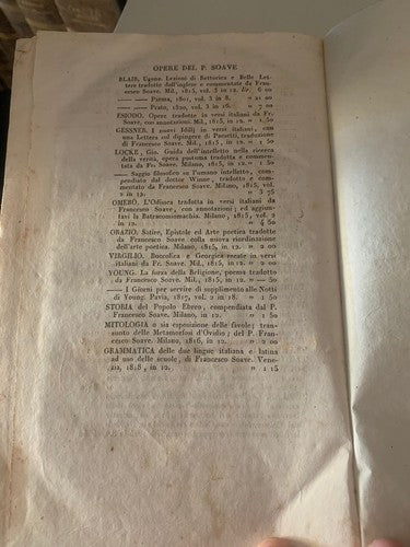 🔴 DIZIONARIO SINONIMI E CONTRARI Abate Antichi libri Giovanni Romani 1825