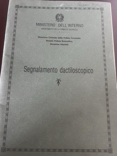 🔴 Kriminalpolizei 1988 Bücher und Akten zur Daktyloskopie FINGERABDRUCK-Ministerium 
