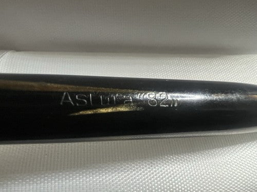 🔴 ASTURA penna stilografica 82 celluloide pulsante di fondo vintage SCRIVE