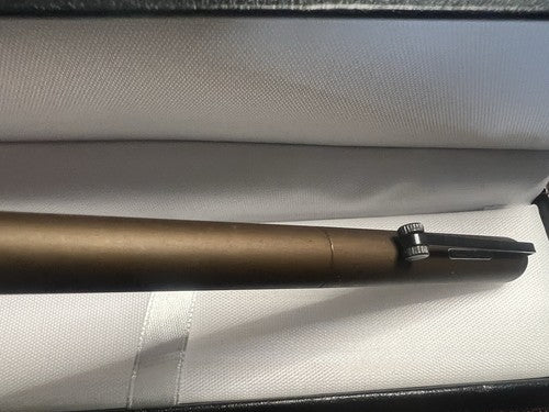 🔴 PARAFERNALIA brown lacquer fountain pen with Iridium M nib cartridge 