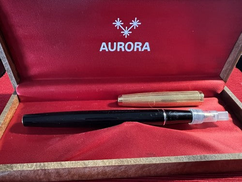 Aurora Stylo-Plume Stylo à Plume 888 P Duo Cart Or M Écrit Vintage C