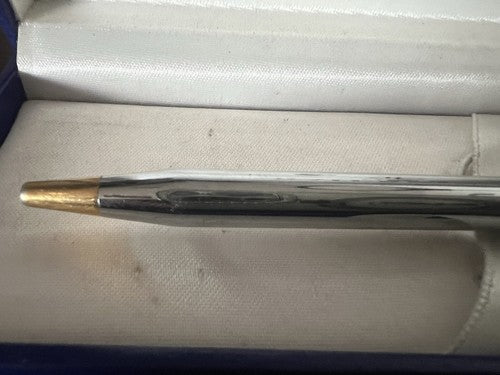 Waterman Pen Sphere Lacquer Laureat Mka Barrel Shotgun Chrome Gold