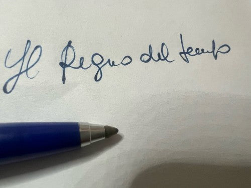 Pentel Stylo-Plume Sphère Roller Excalibur Chrome Écrit Avec Trousse