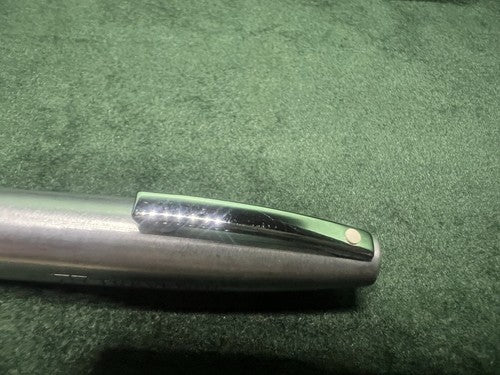 🔴 SHEAFFER penna stilografica Triumph 444 cromata pubblicità garanzia astuccio