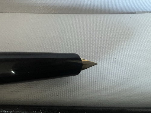 Pilot Stylo-Plume Stylo à Plume Noire F Profils Doré Écrit Vintage 1970