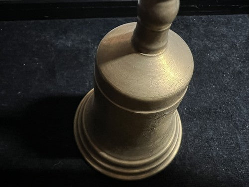 Sonnette Cloche Métal Diamètre 6,5 Hauteur 14 D'Origine Vintage