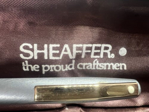 🔴 SHEAFFER matita meccanica portamine cromata decoro a leva scatto scrive