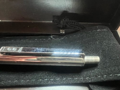 🔴 PAPERMATE Kugelschreiber in Schwarzchrom mit Vintage-Etui 