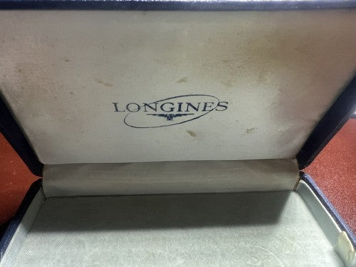 🔴 LONGINES box scatola orologio cofanetto astuccio custodia vintage 1950