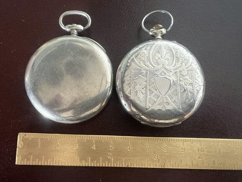🔴 ULTRA orologio tasca CRONOMETRO ZERBAZZI manuale da revisionare parti vintage