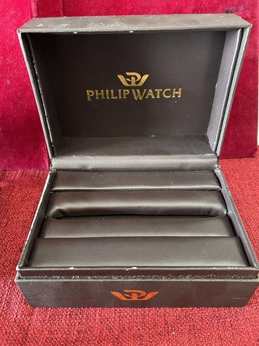 Philip Watch Boîtes Montre Coffret Etui Lot 3 Trousse Lot 4