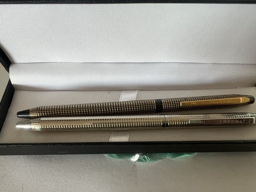 Chromatic Pens Sphere Gold And Chrome Multi Colour Two Colours Vintage