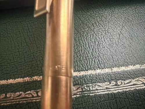 Papermate Pen Sphere Gold Marking with Box Trayvou Pubblicitaria Vintage