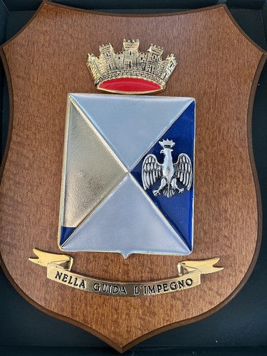 🔴 Crest militare ESERCITO ITALIANO autogruppo manovra Flaminia HADEMIA smalti