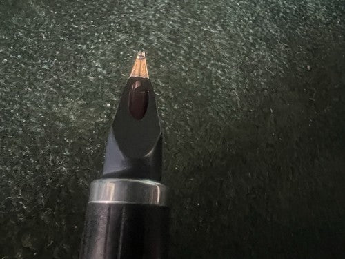 🔴 PELIKAN P380 Chrom-Füllfederhalter mit 14-Karat-Goldfeder, Vintage-Garantie 90 