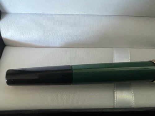 Pelikan Stylo-Plume Stylo zu Plume Vert Noire MK10 Piston Écrit Capot Lésion 2 