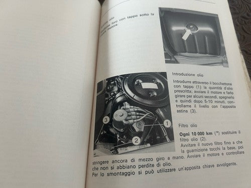 Lancia Autobianchi A 112 Livret Voiture Utilisation Entretien Original Cru 78