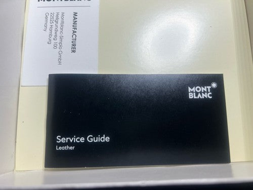 Montblanc Box Belt Small Trunk Case Guide Of Set