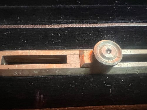 🔴 PRAZISION compasso disegno carteggio marino in metallo con custodia VINTAGE