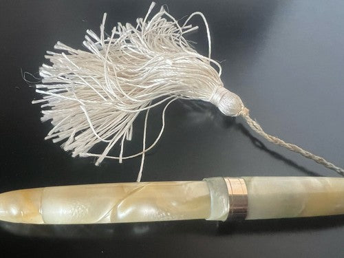 Stilnova Stylo-Plume Stylo à Plume Effet Nacre Stylo Plume Or Écrit Vintage