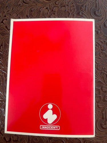 Mini Booklet Car Use Maintenance Of Tommaso Italian Original Vintage