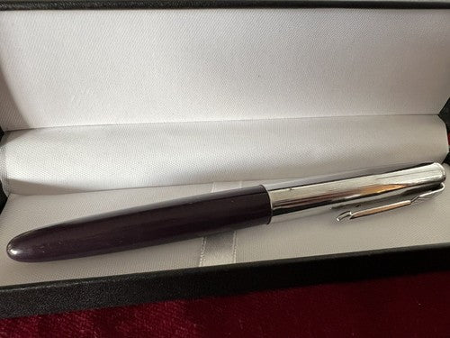 Visibilité Pen Stylo-Plume Stylo à Plume Piston President Acumatic Or Vintage