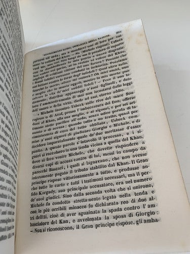 🔴 Buch DER ÖSTLICHE KRIEG Costantino Mini Florence antik 1854 