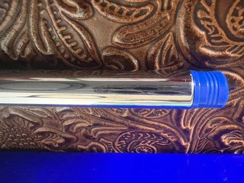 Waterman Pen Fountain Pen Seduction Chrome Piping Blue Cartridge A Marking