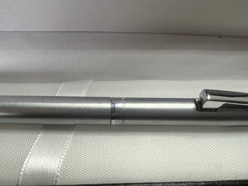 Sheaffer Stylo-Plume à Bille Satin Chrome Profils Poli Clip Automatique Rétro
