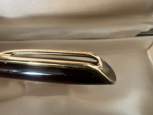 Waterman Stylo-Plume Sphère Laque Marbré Emisphere Français Nouvelle Utilisé