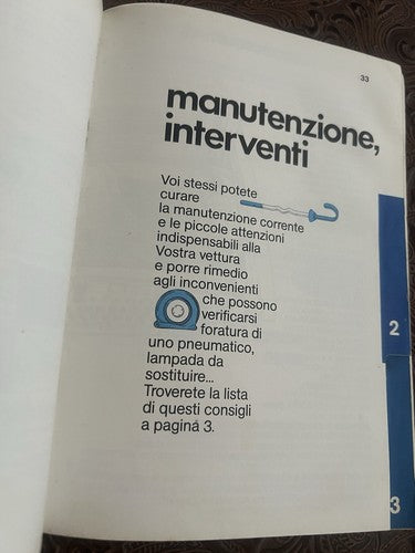 🔴 CITROEN BX 19 Libretto auto uso e manutenzione in italiano ORIGINALE vintage