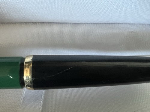 Pelikan Stylo-Plume Stylo zu Plume Vert Noire MK10 Piston Écrit Capot Lésion 2 