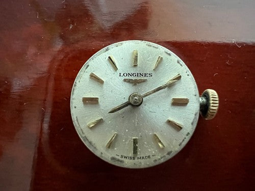Longines Mouvement Montre Calibre 410 De Examen Mouvement + Corona