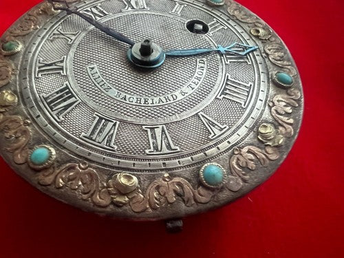 🔴 Movimento orologio tasca ALLIEZ BACHELARD & THEROND parti ricambio vintage
