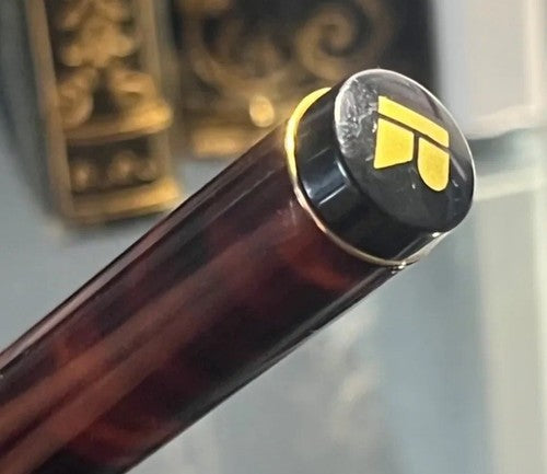 Ronson Füllfederhalter Iridium Point Deutschland Holzoptik-Patrone 