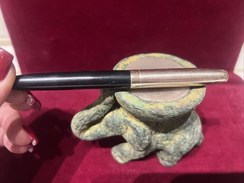 🔴 GIULIETTA fountain pen with internal piston, working, Italian vintage, 1970s 