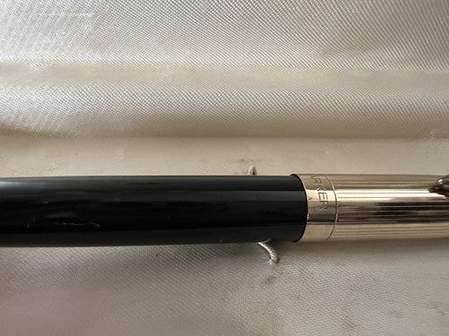 Parker Stylo-Plume Stylo à Plume 17 Capuche Plaqué Or Écrit Vintage 1962