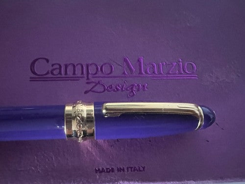 Campo Marzio Pen Fountain Pen Mini Lacquer Violet Iridium Point Marking