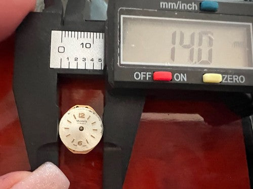 🔴 MONVIS Movimento orologio donna carica manuale da revisionare parti vintage