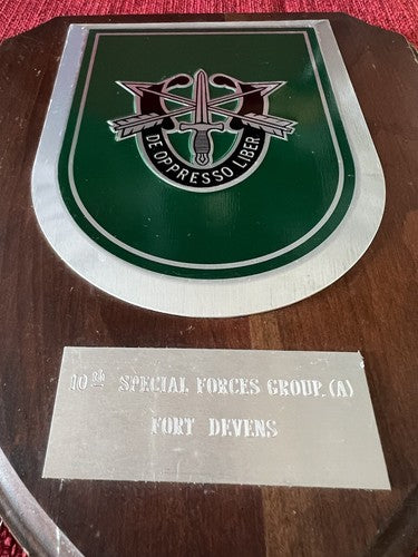 🔴 Crest 10TH SPECIAL FORCES B52 E SOG GROUP ODA 31 Vietnam RARO vintage